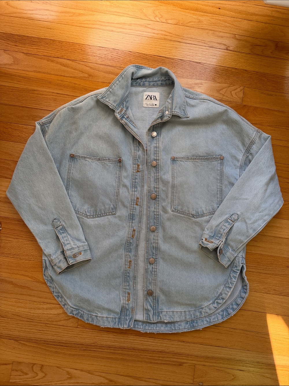 zara denim jacket